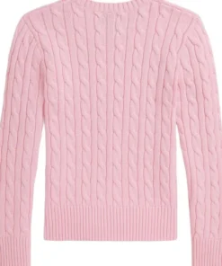 Cable-Knit Cotton Sweater
