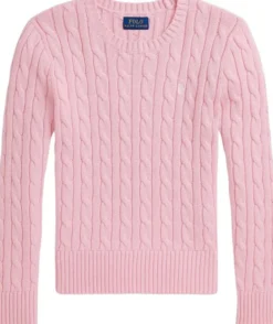 Cable-Knit Cotton Sweater