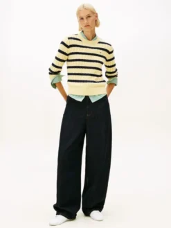 Cable Knit Crew Neck Jumper