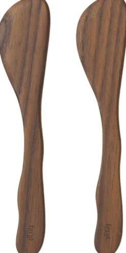Cairn Butter Knives - Set of 2 - Dark Brown