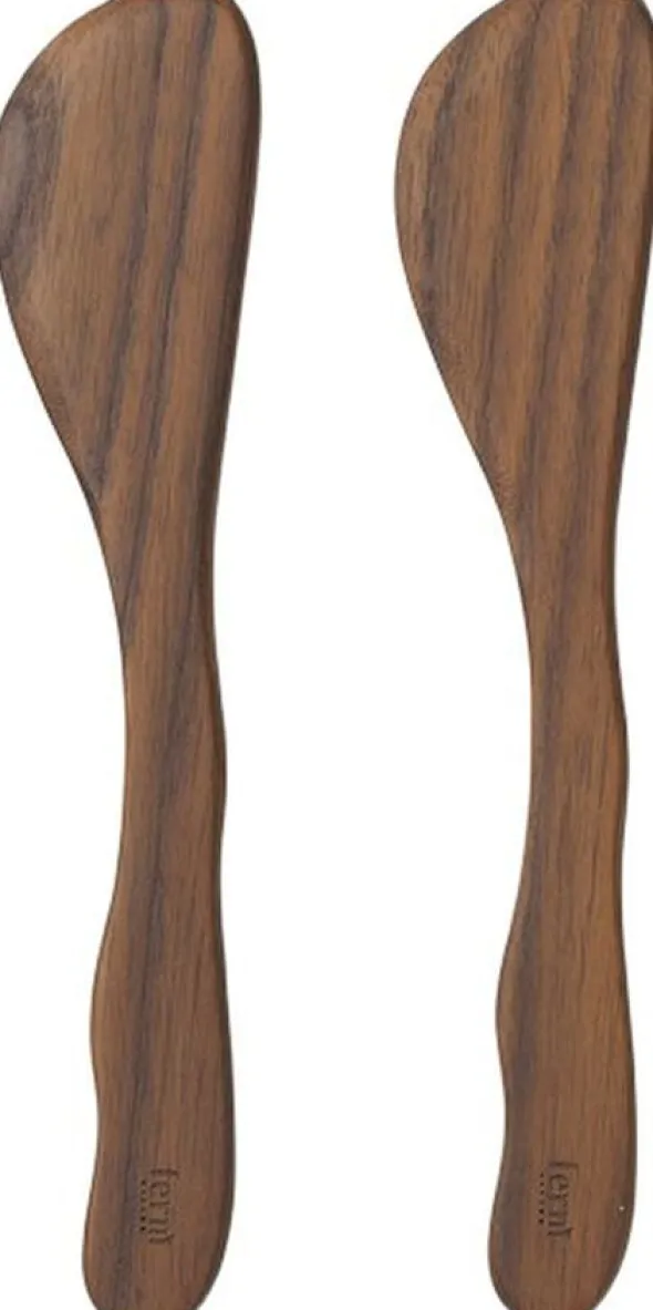 Cairn Butter Knives - Set of 2 - Dark Brown