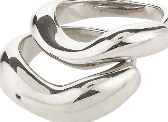 CALLAWAY ringe 2-i-1 sæt, sølvbelagt