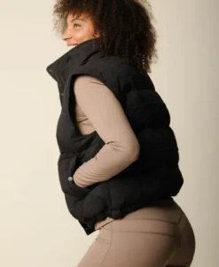 Cartel x Align by Blume puffer vest - Nero