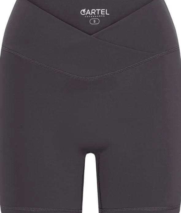Cartel x Align by Blume support shorts - Charcoal