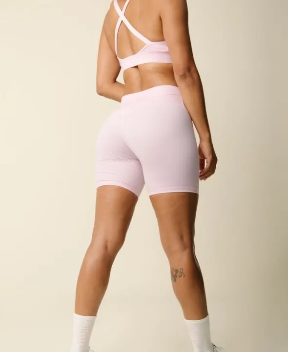 Cartel x Align by Blume support shorts (brushed) - Blush