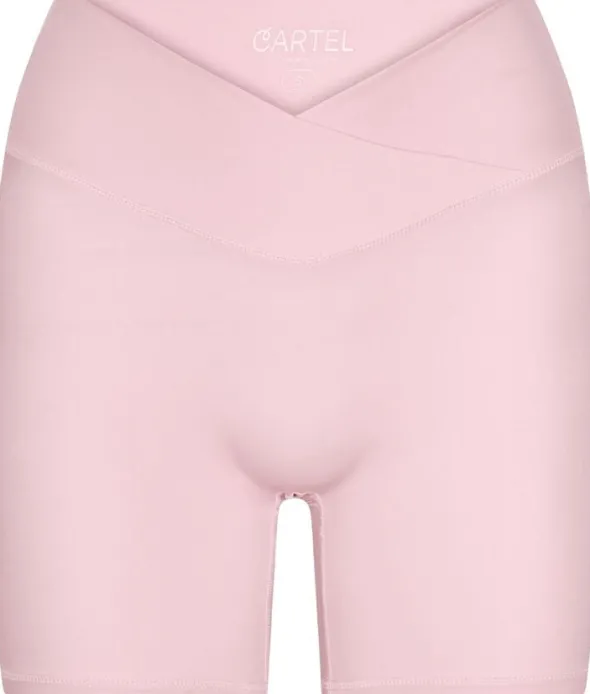 Cartel x Align by Blume support shorts (brushed) - Blush