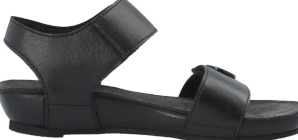 CASAVA Button Sandal Leather