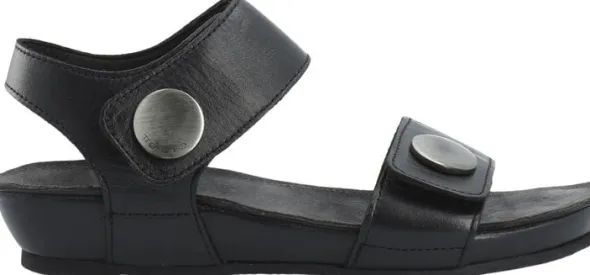 CASAVA Button Sandal Leather