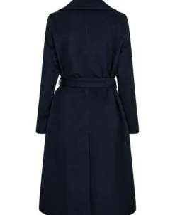 Cashmere Coat W - Clareta Belt Midi