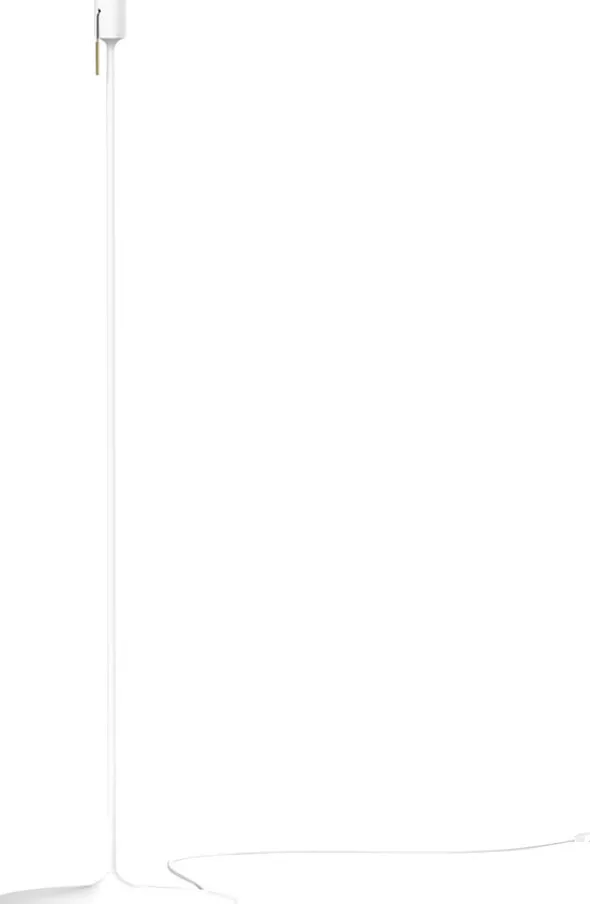 Champagne floor stand white H 140 cm