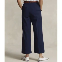 Chino Wide-Leg Pant