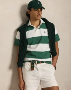 Classic Fit Short-Sleeve Rugby Shirt