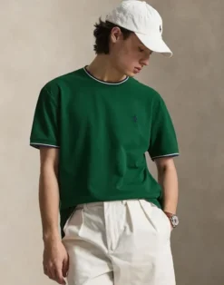 Classic Fit Stretch Mesh T-Shirt