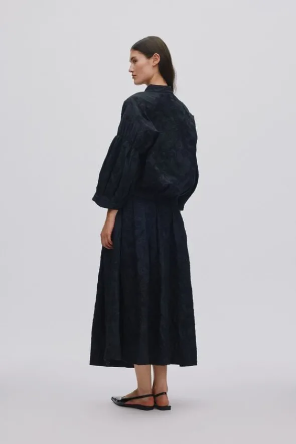 Clipped jacquard shirt jacket - Can