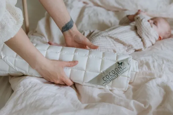 COCOON Kapok rullemadras til Babybay Maxi/Boxspring, økologi