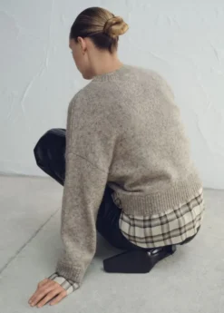 Combined hooded sweater