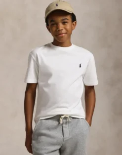 Cotton Jersey Crewneck Tee KIDS