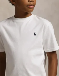 Cotton Jersey Crewneck Tee KIDS