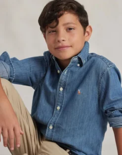 Cotton Chambray Shirt KIDS