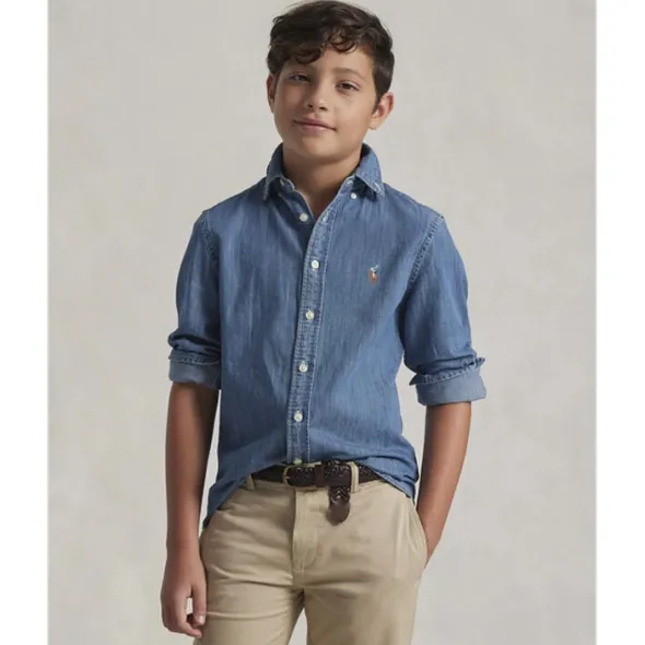Cotton Chambray Shirt KIDS