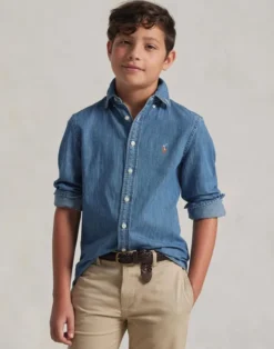 Cotton Chambray Shirt KIDS