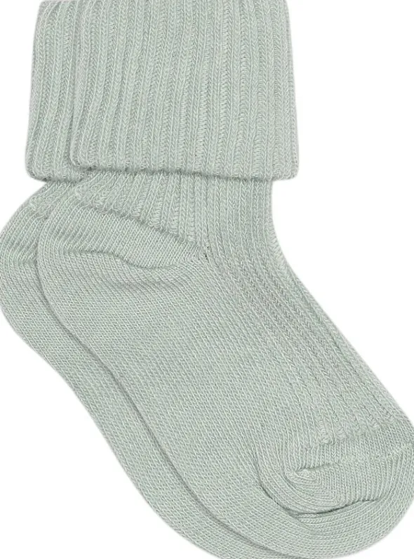 Cotton rib baby socks