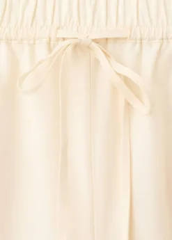 100% cotton trousers with embroider