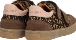 Court style sneaker med pony