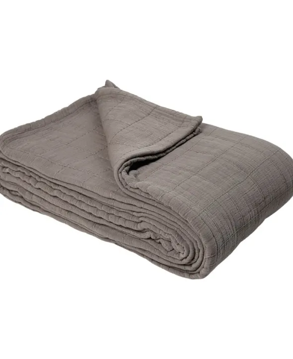 Cozy bedspread stonewashed