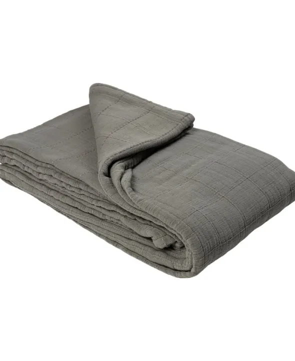 Cozy bedspread stonewashed