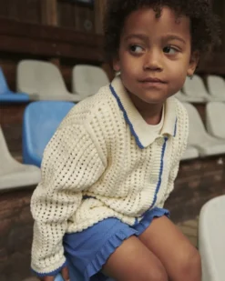 CROCHET LS CARDIGAN