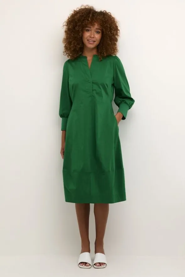 CUANTOINETT 3/4 SLEEVE DRESS