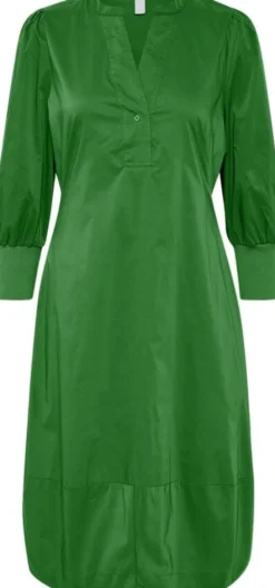CUANTOINETT 3/4 SLEEVE DRESS