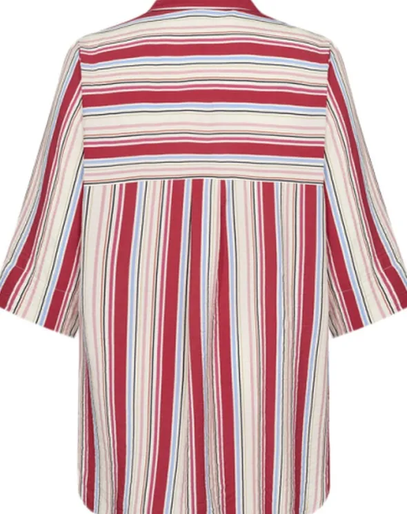 Curvy WA-ADINA 2 Skjorte Rød