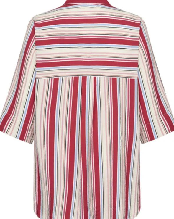 Curvy WA-ADINA 2 Skjorte Rød