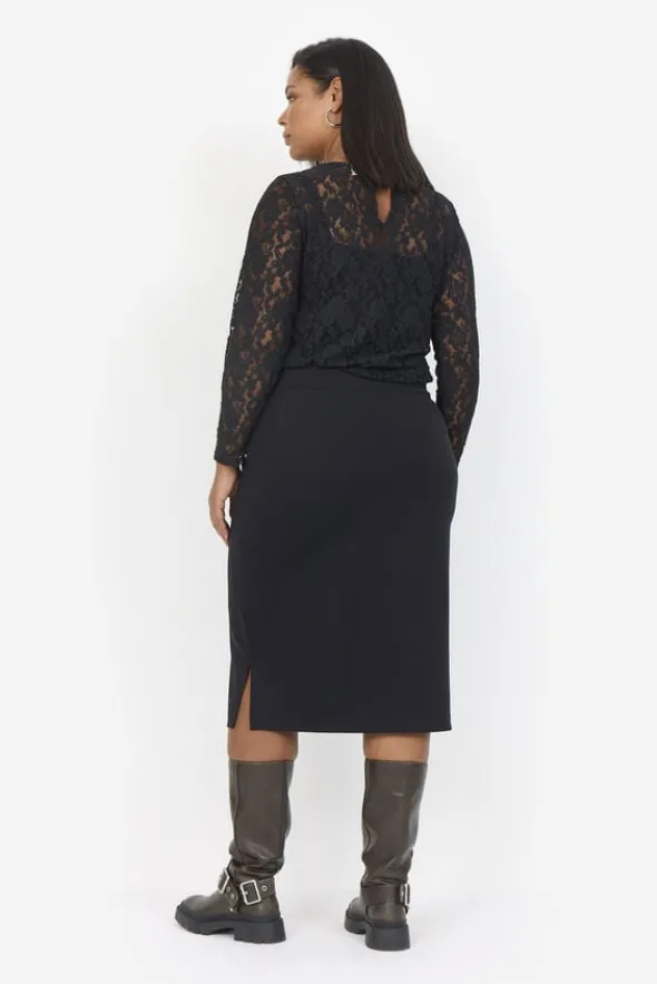 Curvy WA-GRAZIA 2 T-shirt Sort