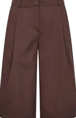 Curvy WA-HAILEY 2 Shorts Mørk brun