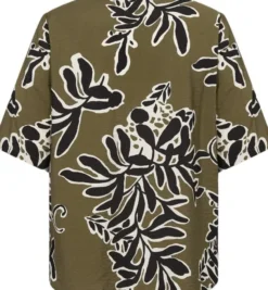 Curvy WA-LINNEA 1 Bluse Oliven
