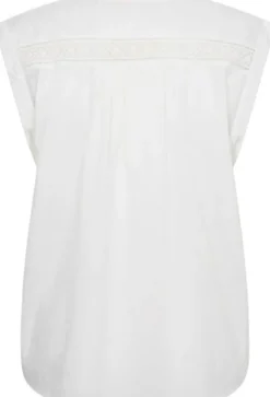 Curvy WA-MARY 1 Bluse Hvid
