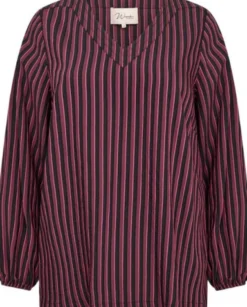 Curvy WA-NICHOLE 1 Bluse Bordeaux