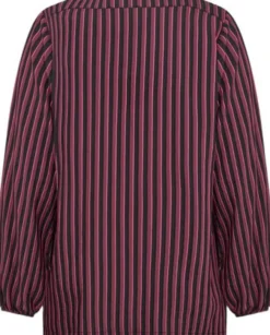 Curvy WA-NICHOLE 1 Bluse Bordeaux