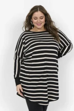 Curvy WA-SHANTI 6 Pullover Creme