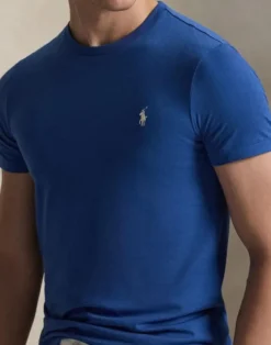Custom Slim Fit Jersey Crewneck T-Shirt