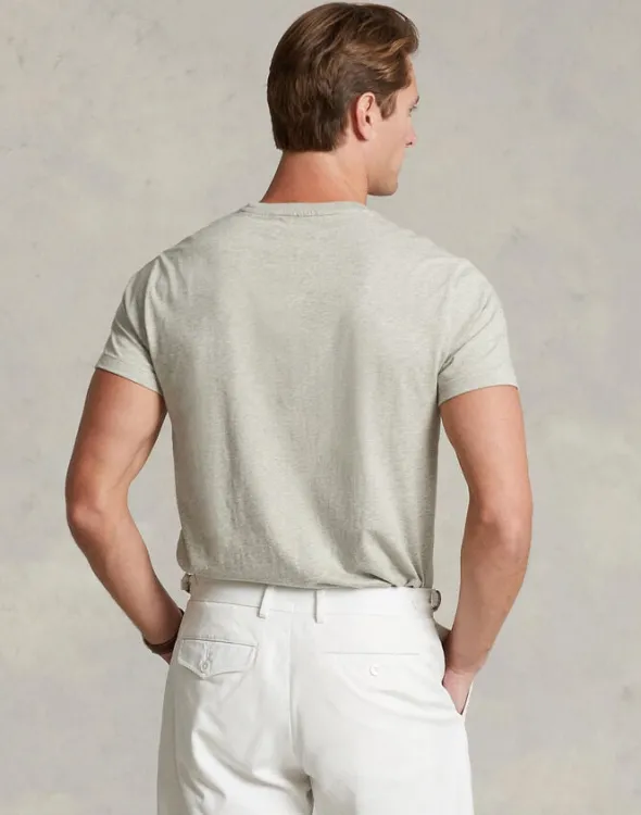 Custom Slim Fit Jersey Crewneck T-Shirt