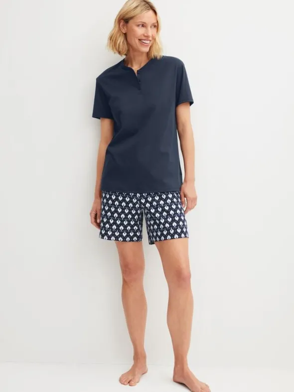 DAMEN Pyjama kurz