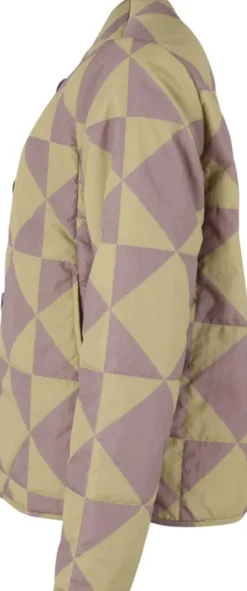 Daneland AOP Thermo Jacket Dk Rose Beige/Beige DIAMETRIC
