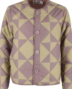 Daneland AOP Thermo Jacket Dk Rose Beige/Beige DIAMETRIC