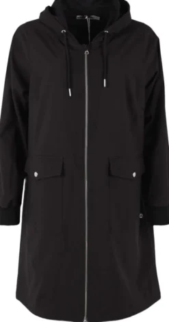 Danemarselisborg Brushed Shell Parka Black