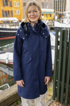 Danewest Wind Rain Parka Dk Navy