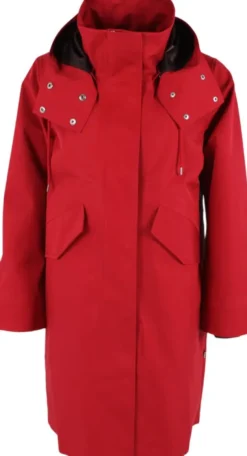 Danewest Wind Rain Parka Dk Red
